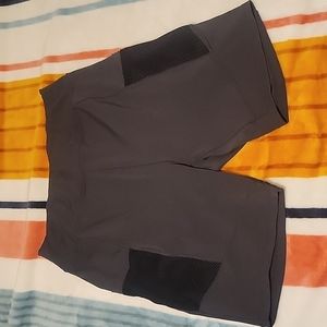 Popfit athletic shirt with double pockets on both sides 2XL. Used. Grey